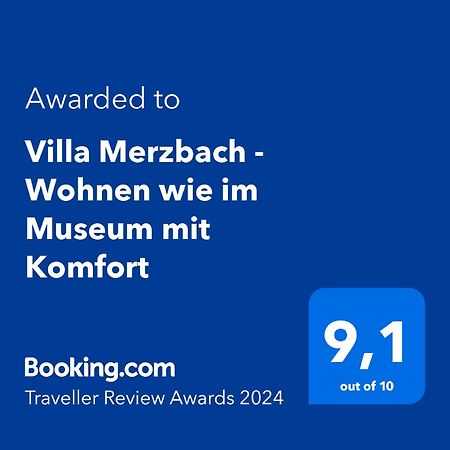 Villa Merzbach - Wohnen Wie Im Museum Mit Komfort Untermerzbach Exterior photo